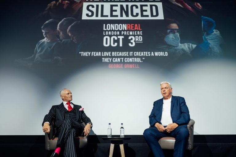 LIVE Q&A with David Icke at the World Premiere of We Will Not Be Silenced